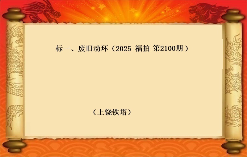 标一、废旧动环（按吨拍卖）（2025 福拍 第2100期）