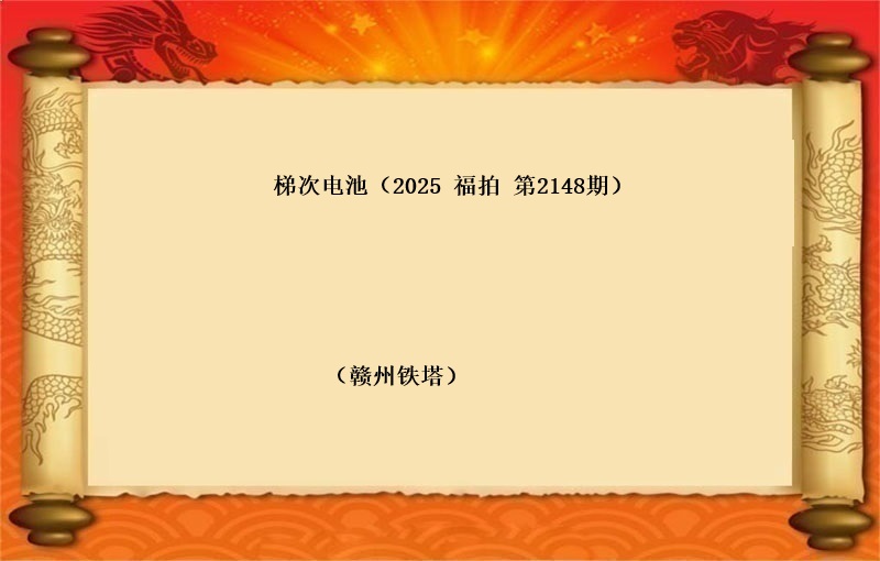 梯次电池（按吨拍卖）（2025 福拍 第2148期）